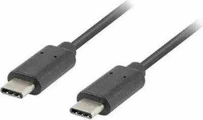 Image de Lanberg CA-CMCM-10CU-0010-BK LANBERG USB-C M/M 2.0 Kabel 1,0m schwarz