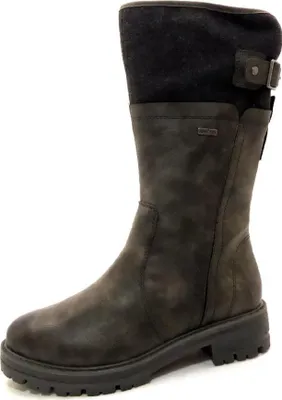 Produktbild von Jana Softline Damen WL Long Boot Art: 8-8-26660-29 in graphite (grau) - Größe:40