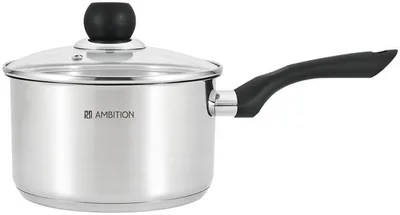 Produktbild von Ambition ONTARIO Edelstahl-Topf mit Deckel 18 cm 2,5L