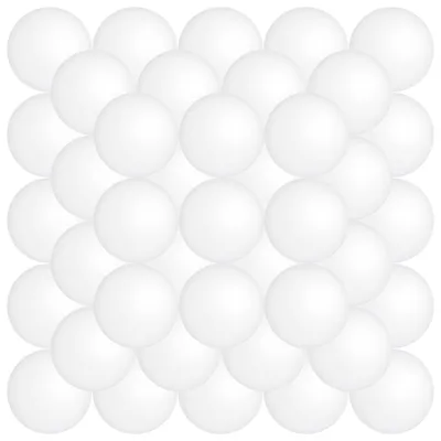 Image de THE TWIDDLERS : 50 balles de ping-pong blanches pour le ping-pong, le beer pong, les jeux et les activités manuelles