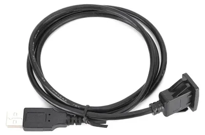 Productafbeelding van USB 2.0 dashboard-adapterkabel, audio-verlengkabel met één aansluiting voor auto's en motorfietsen