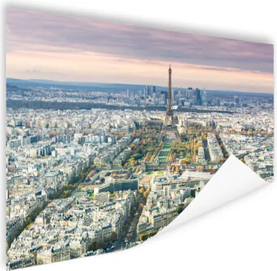 Produktbild von MuchoWow® Poster Paris - Eiffelturm - Stadt 180x120 cm - Fotoplakat