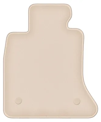 Produktbild von DURBAN Beige Velours-Fahrerfußmatte für BMW 5 F10_FL Limousine (2013-2017)