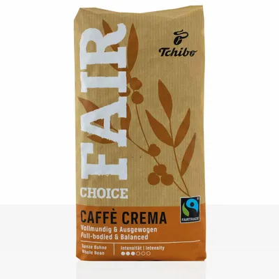 Produktbild von Tchibo Fair Choice Caffè Crema 1kg Kaffee-Bohne