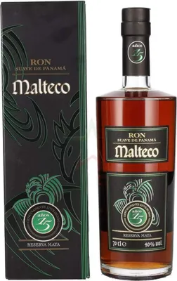 Produktbild von Malteco Ron 15 Años Reserva Maya 40 %  0,70 lt.
