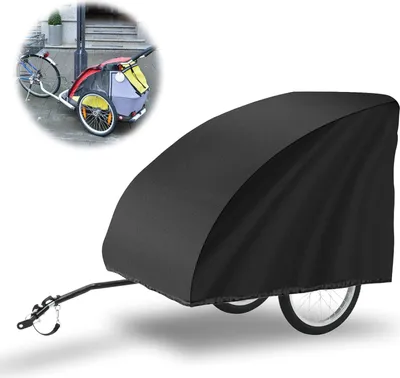 Productafbeelding van Famanu fietsenrek voor aanhangwagens - waterdicht, gemaakt van 420D Oxford-stof