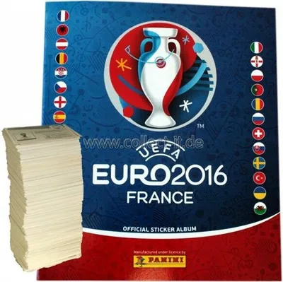 Produktbild von Panini EM 2016 - Komplettsatz Alle 680 Sticker + Leeralbum