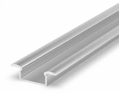 Produktbild von LED Profile in silber P6-1 100CM ohne Abdeckung für LED Streifen bis 13mm Breite