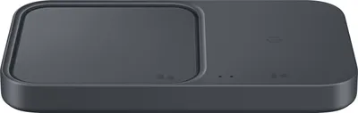 Image de Chargeur sans fil Samsung Duo avec adaptateur EP-P5400T, gris foncé