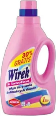 Zdjęcie produktu dla Płyn Do Prania Delikatnych Tkanin Wirek Z Lanoliną 1L