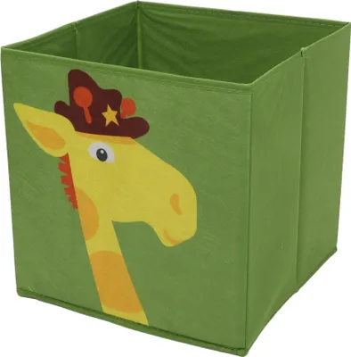 Obrázok produktu pre Textilný box na hračky, 30 x 30 x 30 cm, žirafa