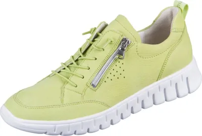 Obrázek produktu pro Waldläufer H-Birdy 916003-180 Pro Aktiv dámské šněrovací boty, pohodlné, kožené, zelené - dámské boty, pohodlné šněrovací boty, zelené, kožené (bear)