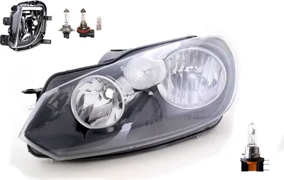 Produktbild von Scheinwerfer passend für VW Golf VI 5K1 AJ5 08-13 H7 H15 L +Nebel+Leuch. 5K1941005L 5K1941005E 5K1941005H 5K1941005J 5K1941005Q 5K19410 Johns