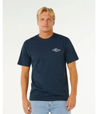 Produktbild von Rip Curl Hazey Days Dunkelblaues T-Shirt, Größe M