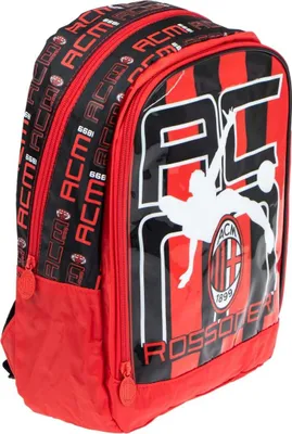 Zdjęcie produktu dla Plecak kibica A.C. Milan 36 cm z motywami A.C. Milan