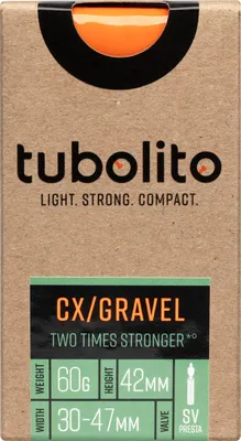 Produktbild von Tubolito CX/Gravel All SV60 Presta-Schlauch 700x30-47c