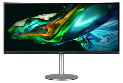 Produktbild von Acer CB2 CB342CURJ0bmiiprzx, 86,4 cm (34"), 3440 x 1440 Pixel, Wide Quad HD, LCD, 4 ms, Schwarz