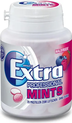 Produktbild von Extra® Extra Professional Mints Waldfrucht Bonbons 70 St.