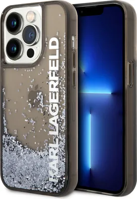 Produktbild von Karl Lagerfeld Klhcp14Xlckvk Iphone 14 Pro Max 6,7 Czarny/Schwarz Hardcase Liquid Glitter Elong