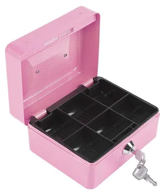 Obrázek produktu pro Bezpečnostní schránka – Malá schránka s číselným zámkem – Peněžní schránka – Mini schránka – Bezpečnostní box – 2 klíče – 15x12x7,5 cm
