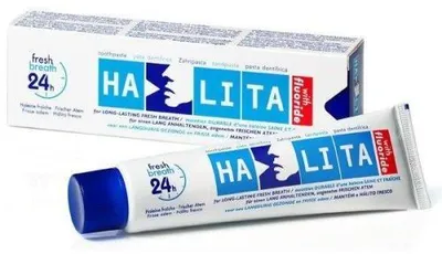 Obrázek produktu pro Halita | Zubní pasta Halitóza - 75 ml - Svěží dech - Antibakteriální - Ochrana zubní skloviny