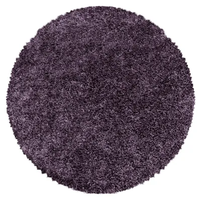 Zdjęcie produktu dla Carpetsale24 Dywan z Wysokim W?osiem Jednolity Nowoczesny Shaggy Mi?kki Puszysty do Salonu Super Cena Okazja, Rozmiar: 200 cm okr?g?y
