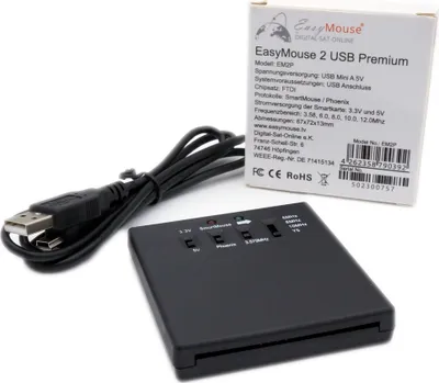 Produktbild von EasyMouse Programmer für Smartcard, DIP, für 3.58, 6.00, 8.00, 10.00, 12.00 Mhz