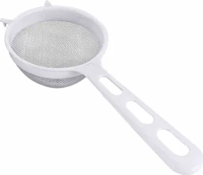 Produktbild von Metaltex 101-407080 Kunststoffsieb 7cm Polyestergewebe, weiß