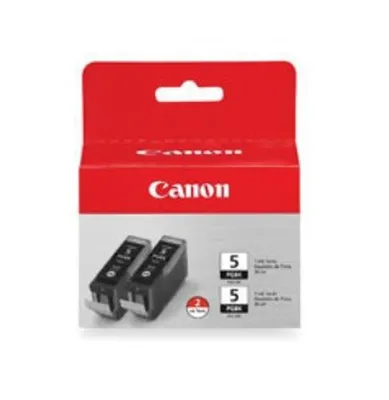 Produktbild von Canon Tintenpatrone - Doppelpack - PGI-5BK - 0628B030 - schwarz - je 26ml