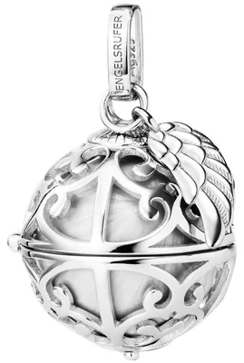 Produktbild von Engelsrufer Damen Anhänger für Halskette mit Flügel aus Sterling Silber mit aust