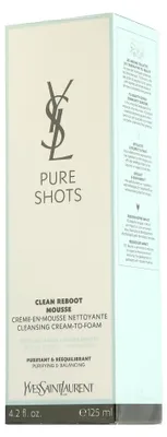 Productafbeelding van Yves Saint Laurent Pure Shots Clean Reboot Mousse (125 ml)