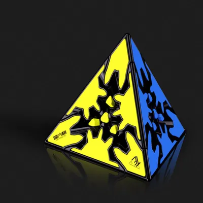 Produktbild von Qiyi Magic Cube Gear 3x3 Ball Shaped Smooth Professional Game Toys Pyramide