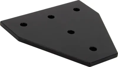 Produktbild von SCHMIDT systemprofile 10x Verbinderplatte T 120x120mm Nut 8 5-loch Aluminium