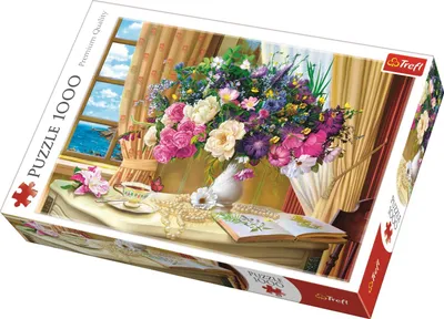 Image de Trefl Puzzle Matin avec fleurs / 1000 pièces
