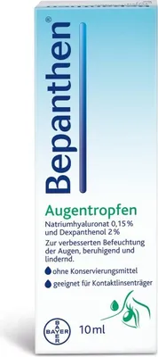 Produktbild von Bepanthen Augentropfen, 10 ml Lösung