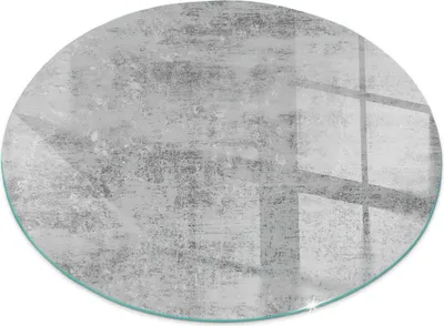 Produktbild von Glasbodenplatte für Fi 90 cm – Kaminofen – Kaminplatte Glas – Schutzglas – Funkenschutzplatte –Glasbodenplatte Feuerfeste – Hitzeschutzplatte – Bodenschutz aus Glas – Abstrakte Hintergrundtextur