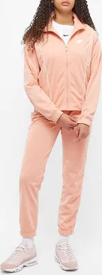 Produktbild von NIKE W PIQUE TRACK SUIT DAMEN TRAININGSANZUG APRICOT Gr.: L