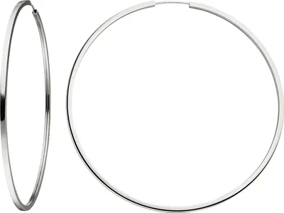 Produktbild von JOBO Creolen 925 Sterling Silber Ohrringe Silbercreolen Silberohrringe