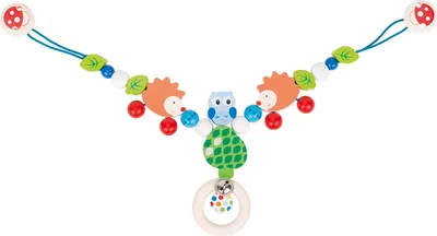 Produktbild von GOKI Gollnest & Kiesel Kinderwagenkette Igel und Eule