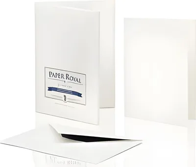 Produktbild von Kartenkassette A6/C6 weiß ger PAPER ROYAL 2234831009 8/8ST