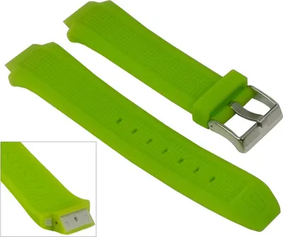 Produktbild von Festina Ersatzband Uhrenarmband Kautschuk Band Grün für F16559/4 F16559 F16560