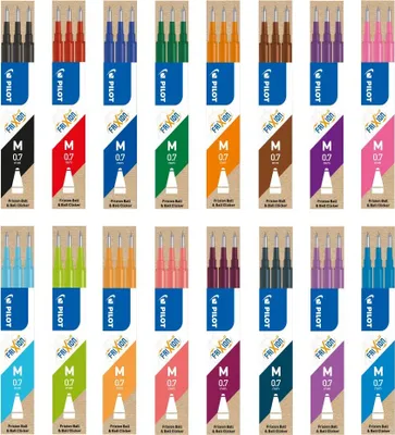 Immagine prodotto di PILOT FriXion palla di ricambio 0,7 mm blu 3 pezzi scatola pieghevole