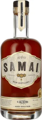 Produktbild von Samai Aged Gold Rum 41% Vol. 0,7l