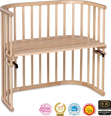 Produktbild von babybay Original Beistellbett, natur lackiert