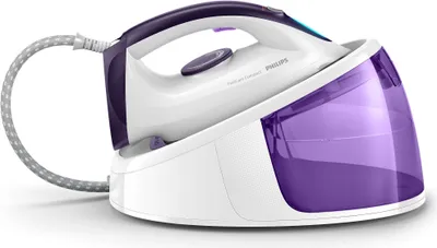 Produktbild von Philips Dampfbügelstation FastCare GC6720/30, 120 g/min konstanter Dampf, Violett