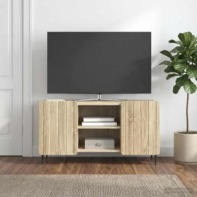 Obrázek produktu pro vidaXL TV skříňka Sonoma dub 102 x 34,5 x 52 cm dřevotřísková deska
