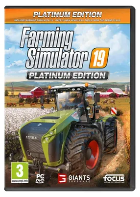 Imagen del producto de Focus Entertainment, Farming Simulator 19 - Edición Platinum, PC, Modo multijugador, E (sin restricciones de edad), formato físico