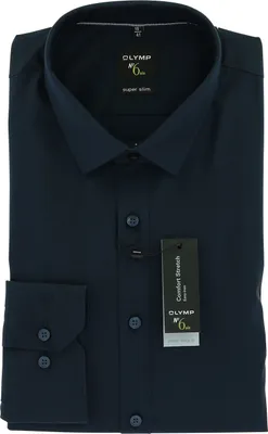 Produktbild von OLYMP No. 6 Six super slim Hemd 36 XS Langarm Comfort Stretch marine