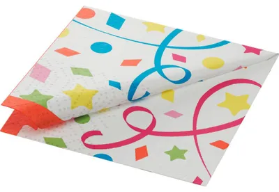 Zdjęcie produktu dla Duni Servietten Confetti 33x33cm 50 Stück 1er Pack