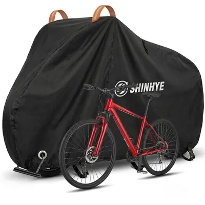 Produktbild von Fahrradabdeckung Wasserdicht 600D Oxford 200x70x110cm Schwarz mit Schlosslöchern